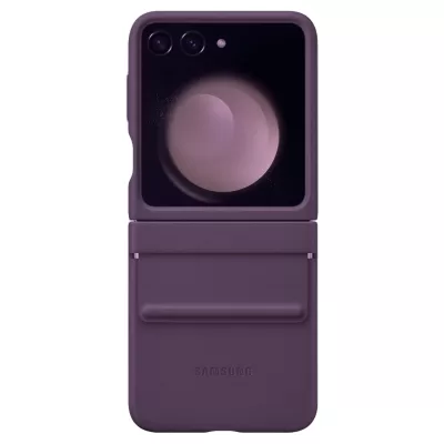 Чехол Sams Z Flip5 Flap Leather Cover (Cherry)