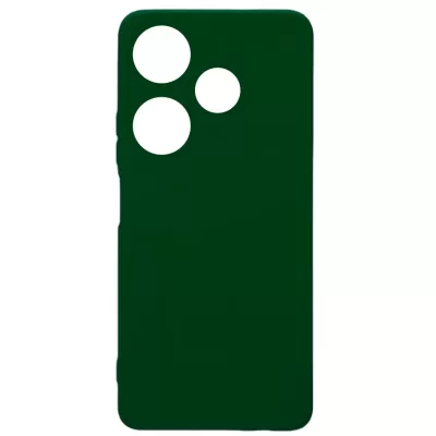 Чехол Turbo 3 5G/Poco F6 5G Silicone Case Logo (Темно-Зеленый(22))