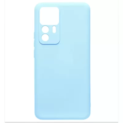 Чехол Xiaomi 12T/12T Pro Silicone Case Logo (Голубой(11))