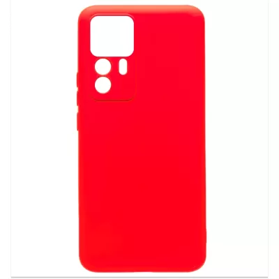 Чехол Xiaomi 12T/12T Pro Silicone Case Logo (Красный(1))