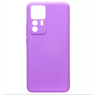 Чехол Xiaomi 12T/12T Pro Silicone Case Logo (Лиловый(13))