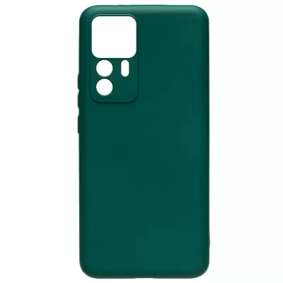 Чехол Xiaomi 12T/12T Pro Silicone Case Logo (Темно-Зеленый(22))