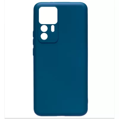 Чехол Xiaomi 12T/12T Pro Silicone Case Logo (Темно-синий(8))
