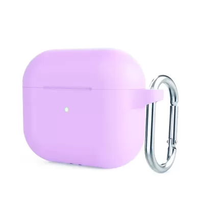 Чехол для AirPods 3 Silicone Case (Light Purple)