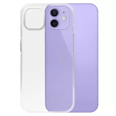 Чехол для iPhone 12 mini Ультратонкий силикон Premium (Прозрачный)