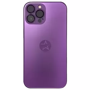 Чехол для iPhone 13 Pro MAX AG Gless case MagSafe (Dark purple)