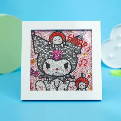 Алмазная мозаика "My Mld" Куро №1, 15х15 см