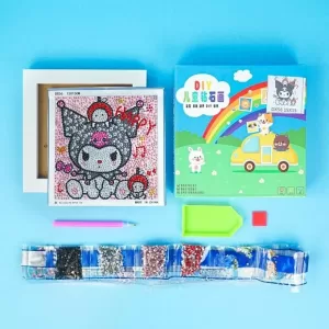 Алмазная мозаика "My Mld" Куро №1, 15х15 см