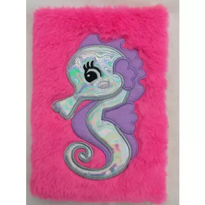 Блокнот плюшевый «Sea horse», , 21,5х15 см,плотность 70 гр.