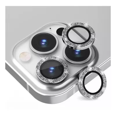 Защитное стекло KEEPHONE MARIA CAMERA LENS IP 16/16Plus SPL009 Silver