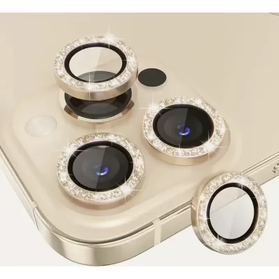 Защитное стекло KEEPHONE MARIA CAMERA LENS IP 16P/16PM SPL009 Natural Titanium