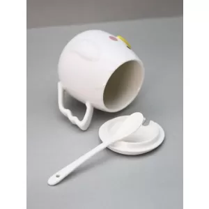 Кружка «Cutie duckling, serious», white (400 ml)