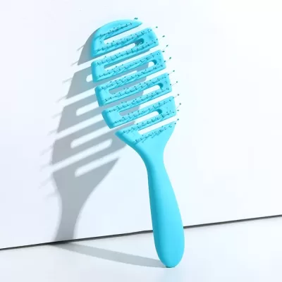 Расческа "Spiral massage", blue