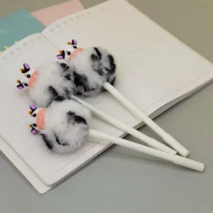 Ручка "Fluffy cow", mix шоу-бокс 16 шт.