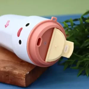 Термокружка «Funny face», yellow (450 мл)