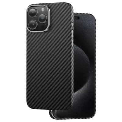 Чехол для iPhone 16 Pro Max Keephone Kevilar MagSnap MC0106 (Black)