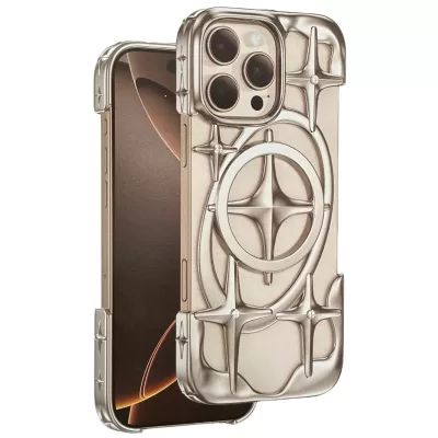 Чехол для iPhone 16 Pro Max Keephone Stella MC0201 (Gold)