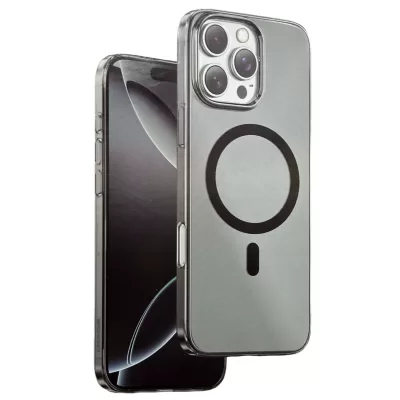 Чехол для iPhone 16 Pro Keephone X-Crystal MagSnap MC0123 (Black)