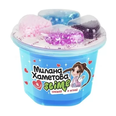 Игрушка «Slime» - слайм с товарным знаком SLIME, Милана Хаметова Смешай и играй голубой