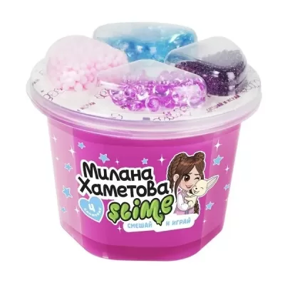 Игрушка «Slime» - слайм с товарным знаком SLIME, Милана Хаметова Смешай и играй розовый
