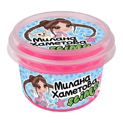 Игрушка «Slime» - слайм с товарным знаком SLIME, Милана Хаметова розовый 100 г