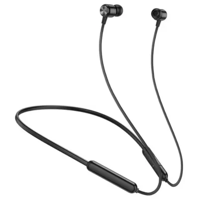 Bluetooth наушники Borofone BE58 с шейным шнурком, черная