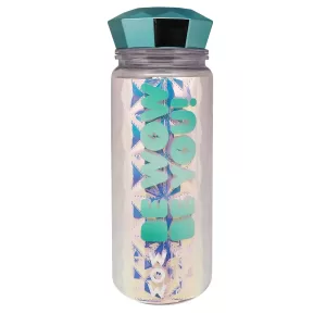 WOW Блестящая бутылка для воды, зеленая,500 мл WOW00067g