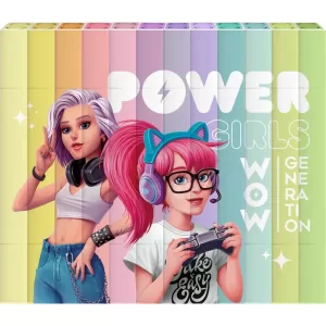 WOW Набор из 12 двухсторонних маркеров WOW00060