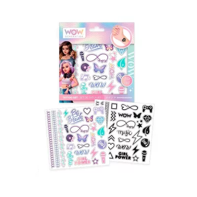 WOW Набор переводных татуировок WOW00114