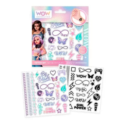 WOW Переводные тату для тела WOW00016