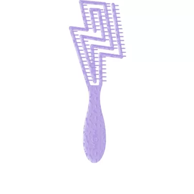 WOW Расческа для волос "Молния" сиреневая WOW00087v