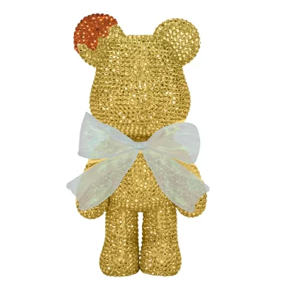 Алмазная мозаика Мишка Шайни Fun and Done золотой