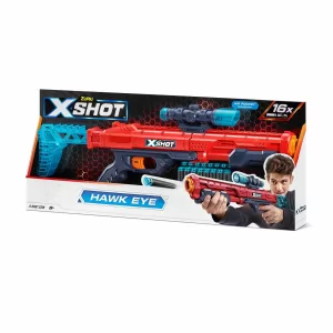 Игровой набор ZURU X-Shot EXCEL Хоукай (бластер, 16 снарядов)
