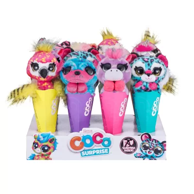 Игрушка ZURU Coco Cones Неон в асс., дисплей-бокс 12шт.