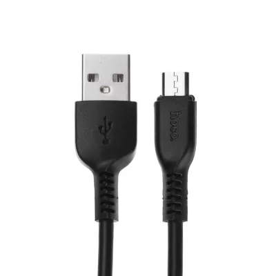 Кабель USB/Micro Hoco X20 (2м), черный