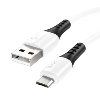 Кабель USB/Micro Hoco X82 (1м) 2A, силикон, белый