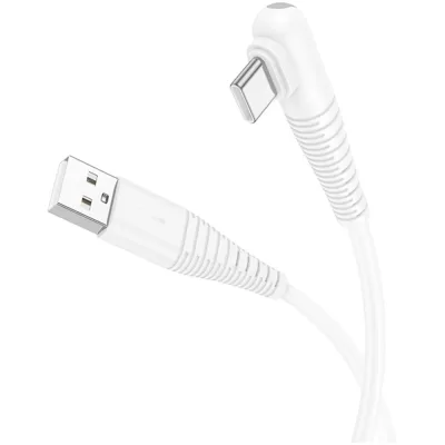 Кабель USB/Type-C Borofone BX105 (1м) 3,0А, белый