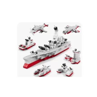 Конструктор лего Авианосец 6в1, 1000 деталей