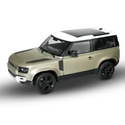 Машинка WELLY 1:24 Land Rover Defender 2020, зеленый