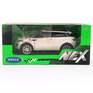 Машинка WELLY 1:24 Range Rover Evoque, белый