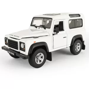 Машинка WELLY 1:24 Land Rover Defender I, белый