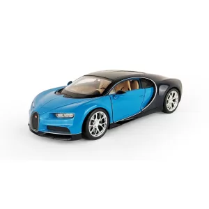 Машинка WELLY 1:24 Bugatti Chiron, синий