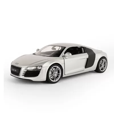 Машинка WELLY 1:24 Audi R8 Coupe, серебристый