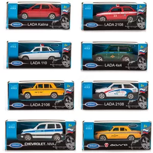 Машинка WELLY 1:60, в асс., набор 23RUS, дисплей-бокс 24 шт.