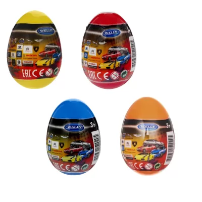 Машинка WELLY "капсула-сюрприз набор 23D", в ассортименте