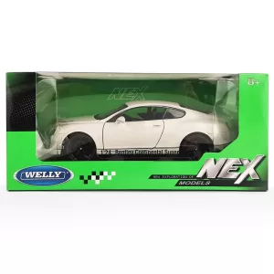 Машинка WELLY 1:24 Bentley Continental Supersports, белый