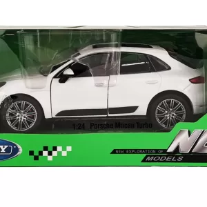 Машинка WELLY 1:24 Porsche Macan Turbo, белый