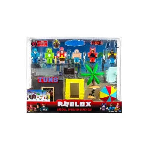 Набор фигурок Roblox Арсенал: Операция "Пляжный день"