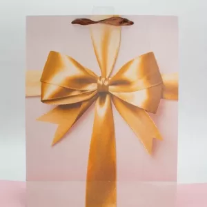 Подарочный пакет (L) "Holiday surprise", (26*32*10 см)