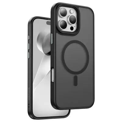 Чехол для iPhone 16 Pro Max KEEPHONE MAGO MC0101 (Black)